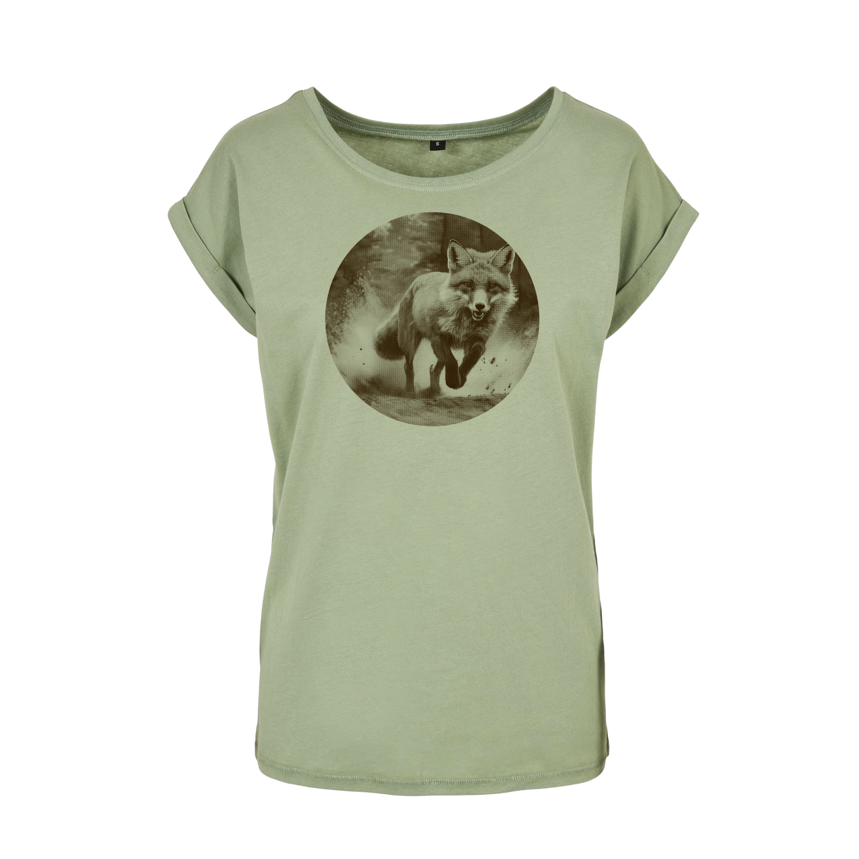 Heimat Heidelberg - Shirt Frauen Fuchs - Siebdruck Manufaktur Eau de Wald