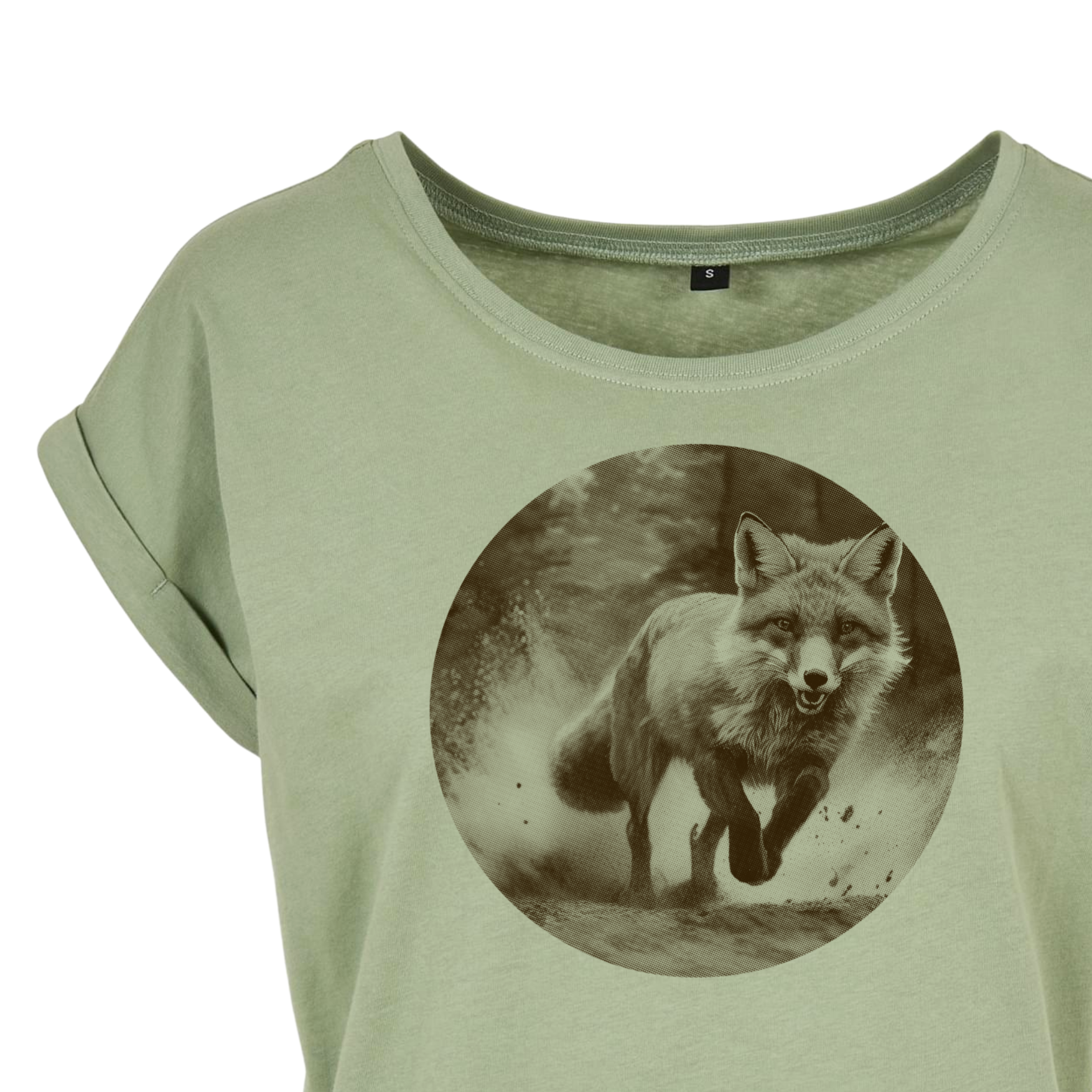 Heimat Heidelberg - Shirt Frauen Fuchs - Siebdruck Manufaktur Eau de Wald